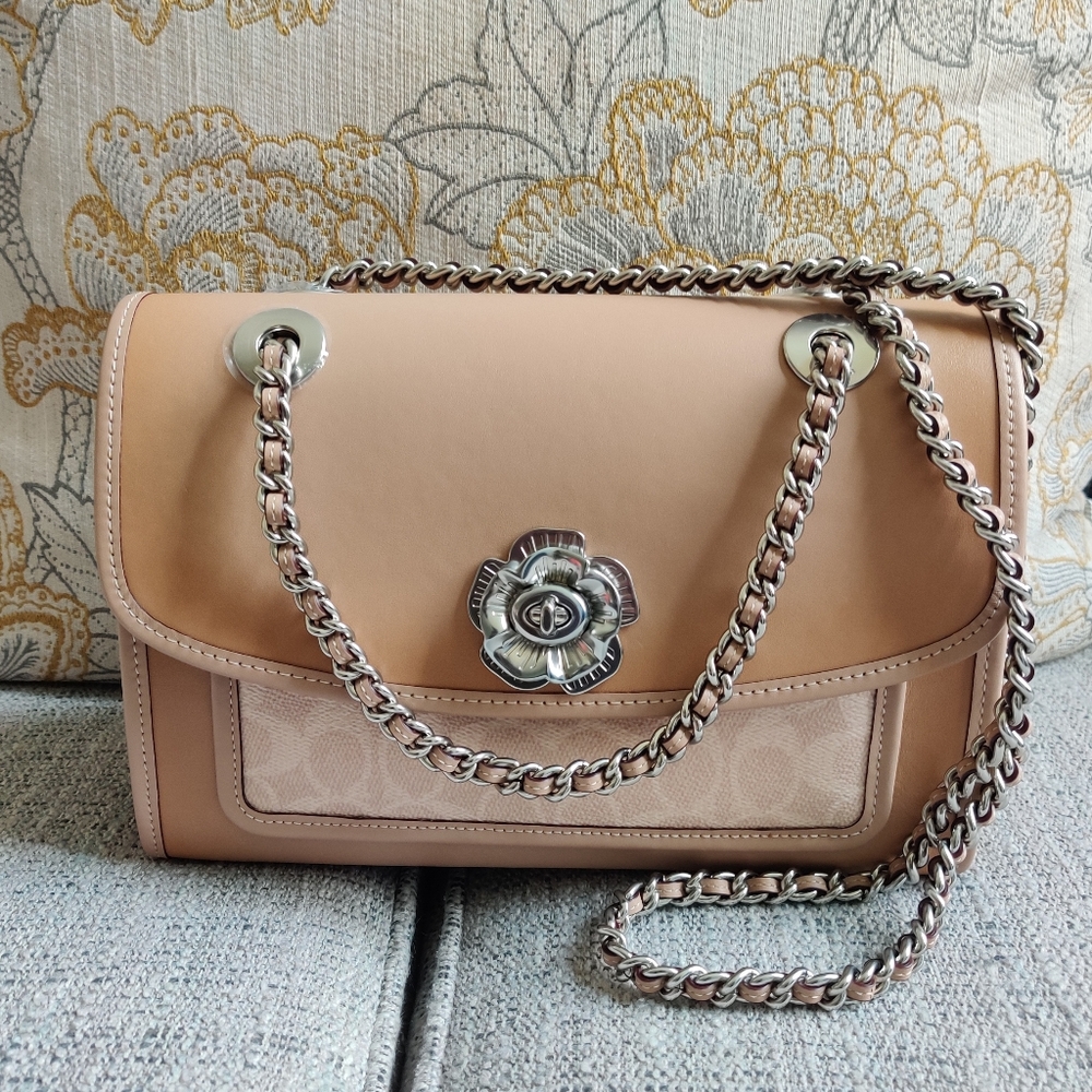 Coach Signature C Soft Parker Shoulder Bag - Picture 3 of 7